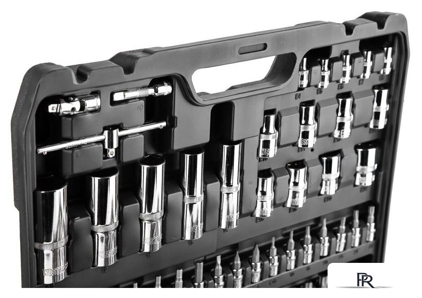 Универсальный набор инструментов Wester WT108 (108 предметов) - Изображение №4 — Интернет-магазин ПроЗаказ