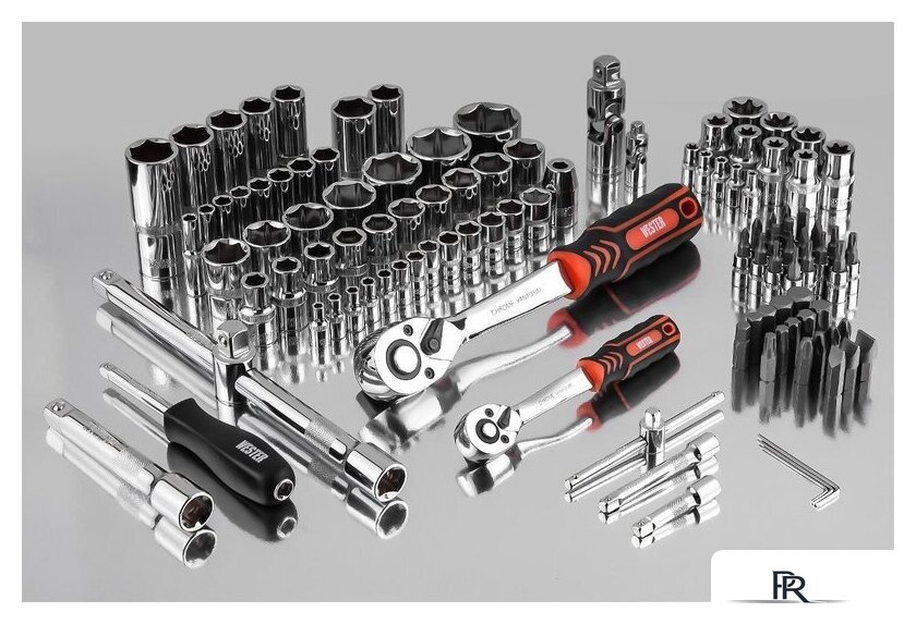 Универсальный набор инструментов Wester WT108 (108 предметов) - Изображение №7 — Интернет-магазин ПроЗаказ