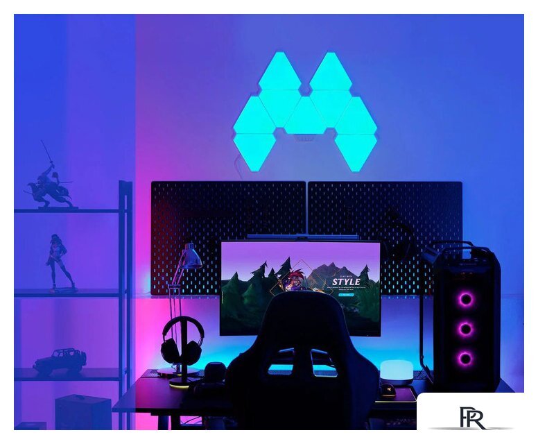 Светодиодная панель Yeelight Smart Light Panels-6 YLFWD-012 - Изображение №4 — Интернет-магазин ПроЗаказ