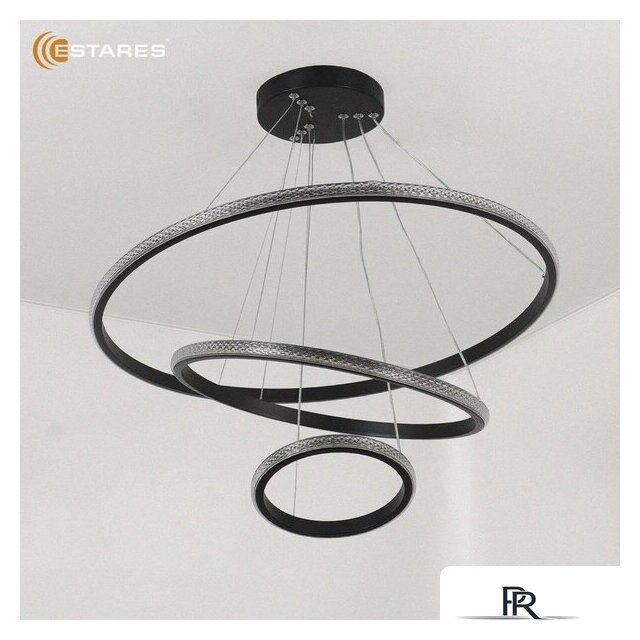 Подвесная люстра Estares Akrilika slim 70W 3R-APP-600x1100-BLACK/CLEAR-220-IP20 - Изображение №3 — Интернет-магазин ПроЗаказ