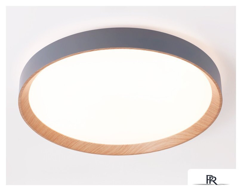 Светильник-тарелка Ambrella light FZ1322 (серый/светлое дерево) - Изображение №3 — Интернет-магазин ПроЗаказ
