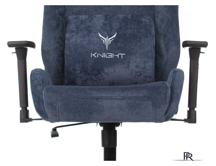 Игровое (геймерское) кресло Knight N1 Fabric Light-27 (синий) - Изображение №6 — Интернет-магазин ПроЗаказ