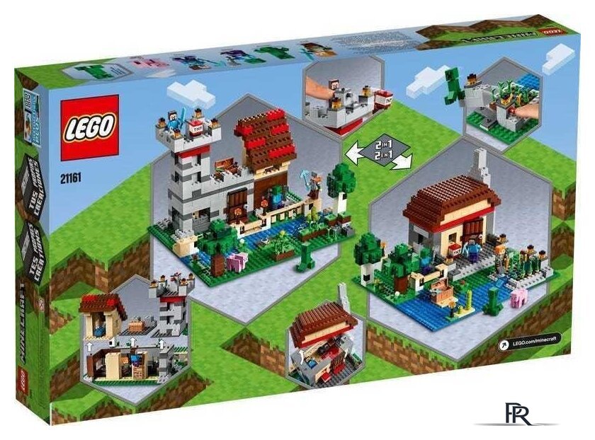Конструктор LEGO Minecraft 21161 Набор для творчества 3.0 - Изображение №2 — Интернет-магазин ПроЗаказ