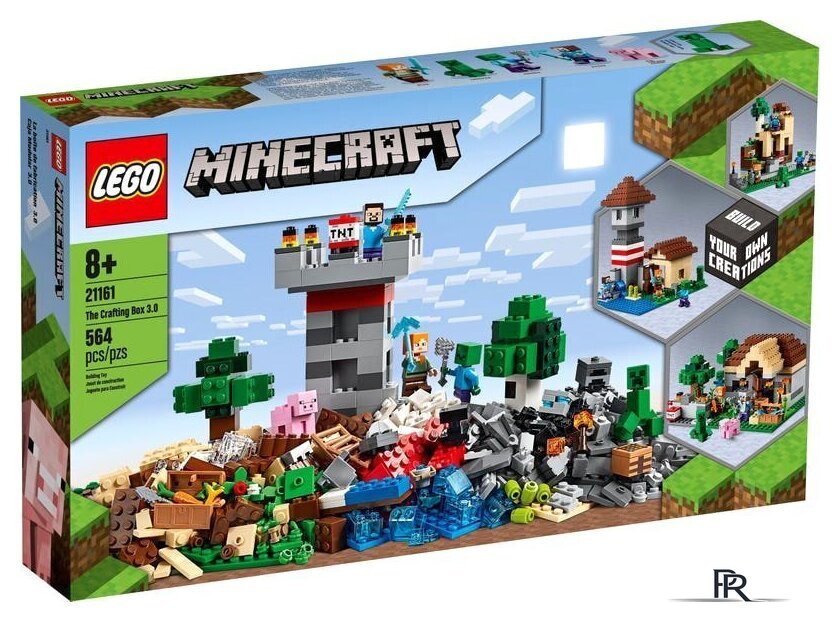 Конструктор LEGO Minecraft 21161 Набор для творчества 3.0 - Изображение №1 — Интернет-магазин ПроЗаказ