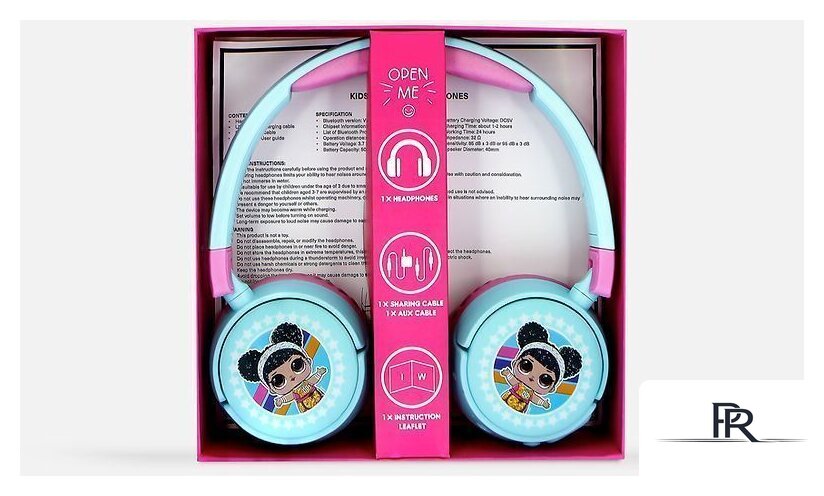 Наушники OTL Technologies L.O.L. Surprise! Kids Wireless LOL979 - Изображение №9 — Интернет-магазин ПроЗаказ