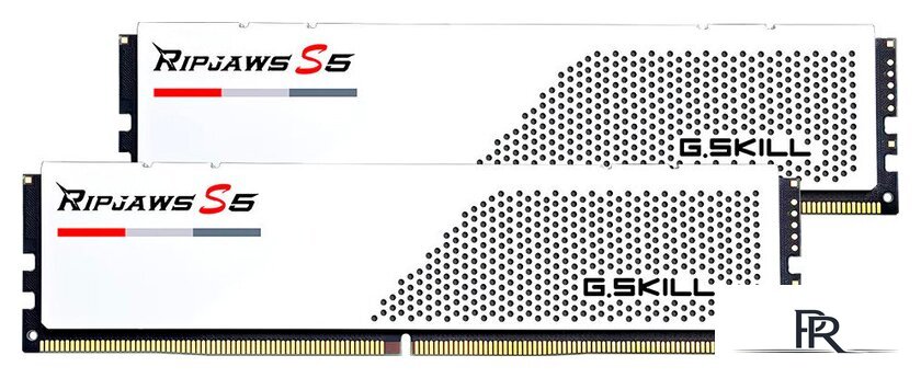 Оперативная память G.Skill Ripjaws S5 2x16ГБ DDR5 6400 МГц F5-6400J3648F16GX2-RS5W - Изображение №1 — Интернет-магазин ПроЗаказ