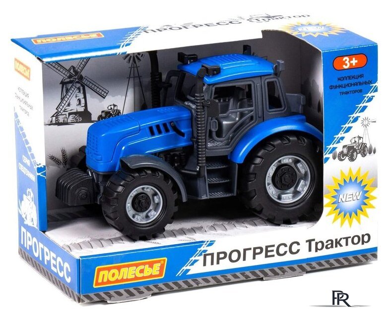 Трактор Полесье Прогресс 91215 (синий) - Изображение №1 — Интернет-магазин ПроЗаказ