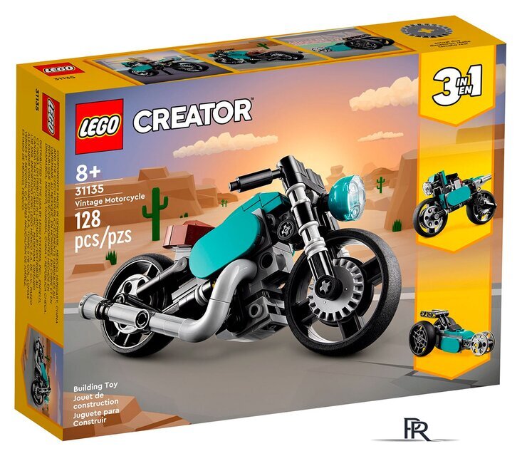 Конструктор LEGO Creator 31135 Винтажный мотоцикл - Изображение №1 — Интернет-магазин ПроЗаказ