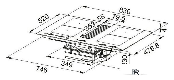 Варочная панель Franke Mythos 2gether Icon Steel FMY 8391R HI 340.0705.335 - Изображение №18 — Интернет-магазин ПроЗаказ