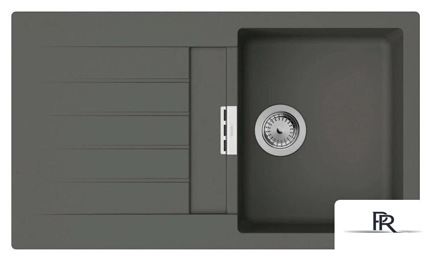 Кухонная мойка Hansgrohe S52 S520-F345 43356290 (серый камень) - Изображение №1 — Интернет-магазин ПроЗаказ