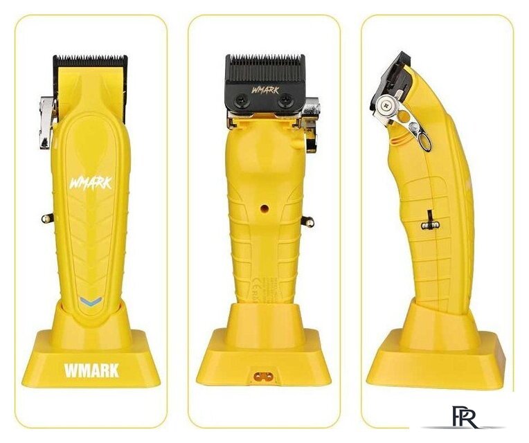 Машинка для стрижки волос Wmark NG-139 (желтый) - Изображение №7 — Интернет-магазин ПроЗаказ