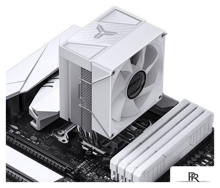 Кулер для процессора Jonsbo CR-1400 V2 Color (белый) - Изображение №7 — Интернет-магазин ПроЗаказ