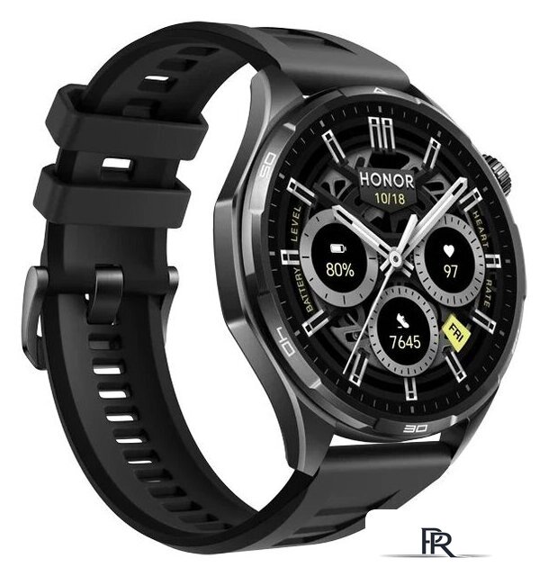 Умные часы HONOR Watch 6 ROM-B09 (черный, международная версия) - Изображение №4 — Интернет-магазин ПроЗаказ