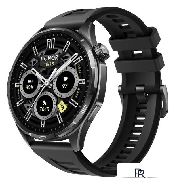 Умные часы HONOR Watch 6 ROM-B09 (черный, международная версия) - Изображение №1 — Интернет-магазин ПроЗаказ