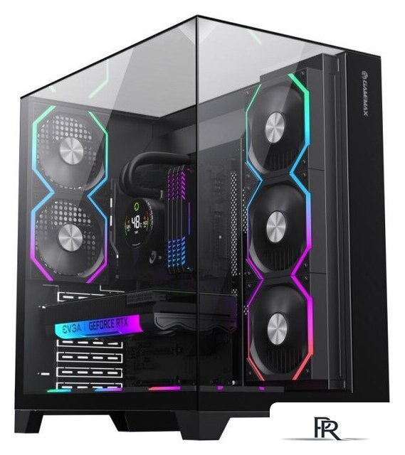 Корпус GameMax Infinity Pro BK (черный) - Изображение №1 — Интернет-магазин ПроЗаказ