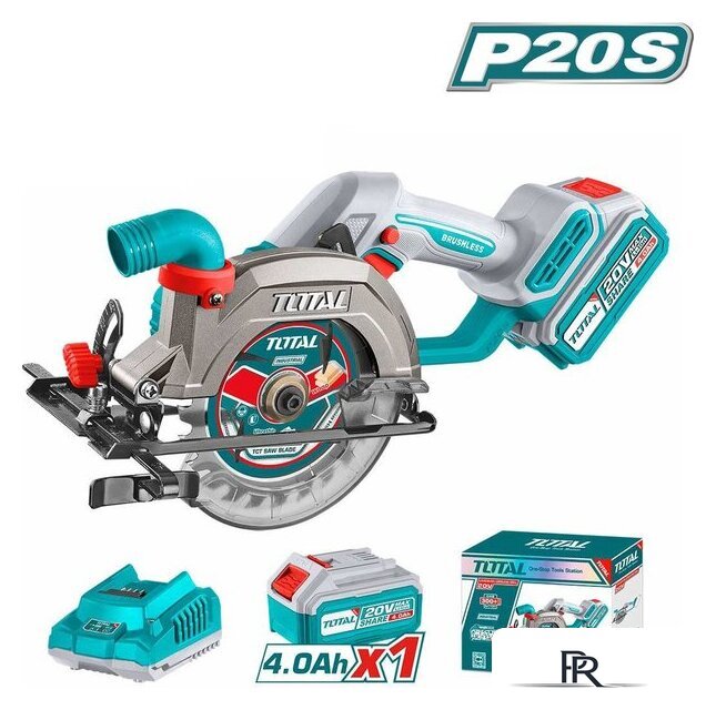 Дисковая (циркулярная) пила Total TSLI14021 (с 1-им АКБ) - Изображение №1 — Интернет-магазин ПроЗаказ