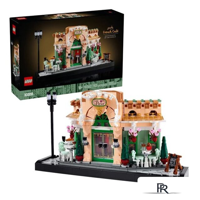 Конструктор LEGO Icons Французское кафе 10362 - Изображение №3 — Интернет-магазин ПроЗаказ