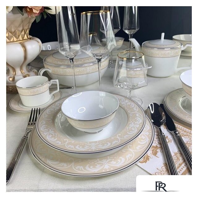 Столовый сервиз Lenardi Джульетта 145-351 (100пр) - Изображение №2 — Интернет-магазин ПроЗаказ