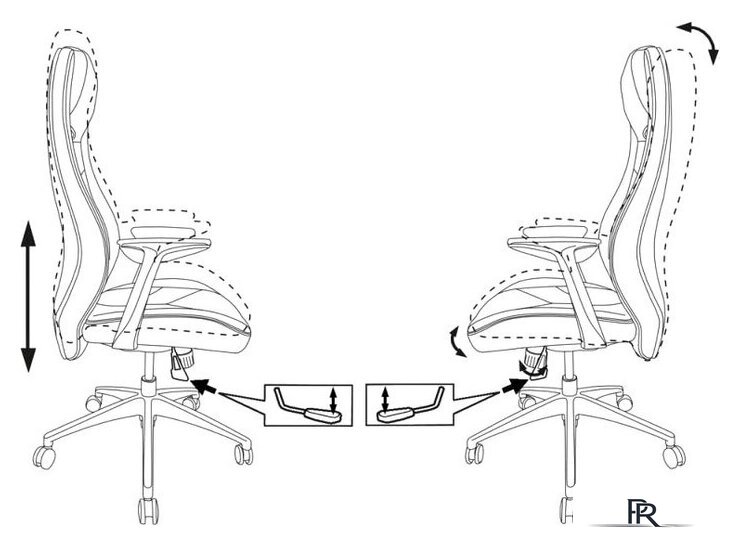 Офисное кресло Бюрократ Zen/Black - Изображение №2 — Интернет-магазин ПроЗаказ
