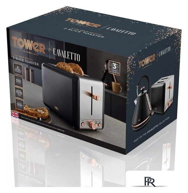 Тостер Tower Cavaletto T20036RG - Изображение №7 — Интернет-магазин ПроЗаказ
