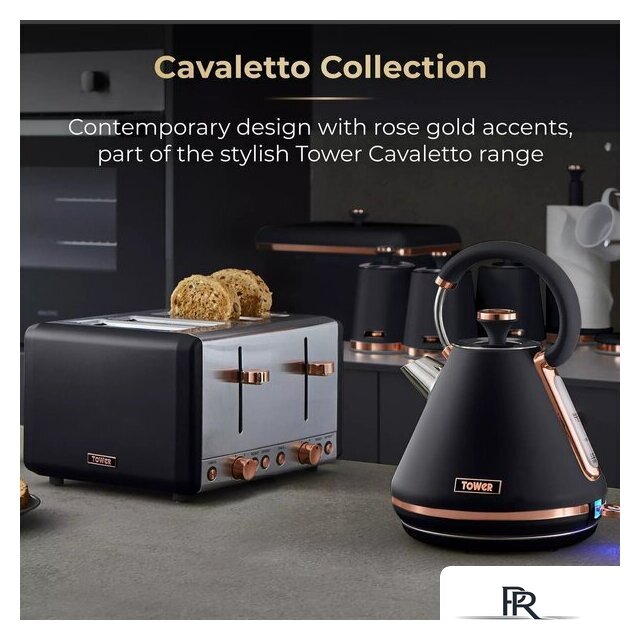 Тостер Tower Cavaletto T20036RG - Изображение №6 — Интернет-магазин ПроЗаказ