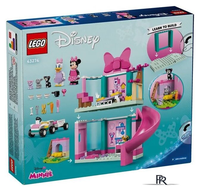 Конструктор LEGO Disney Гостиница Минни для домашних питомцев 43274 - Изображение №1 — Интернет-магазин ПроЗаказ