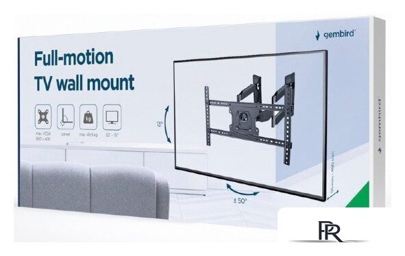 Кронштейн для телевизора Gembird WM-75ST-02 - Изображение №8 — Интернет-магазин ПроЗаказ