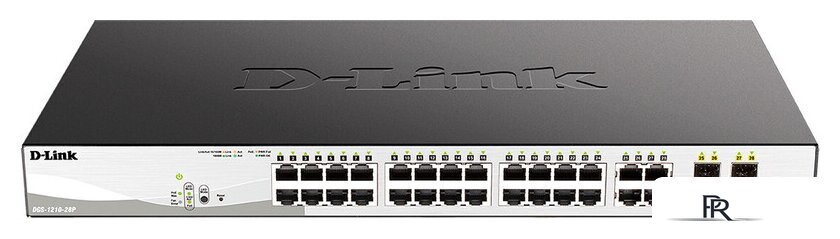 Настраиваемый коммутатор D-Link DGS-1210-28P/F5A - Изображение №1 — Интернет-магазин ПроЗаказ