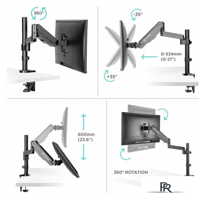 Кронштейн для монитора Onkron G70B - Изображение №4 — Интернет-магазин ПроЗаказ
