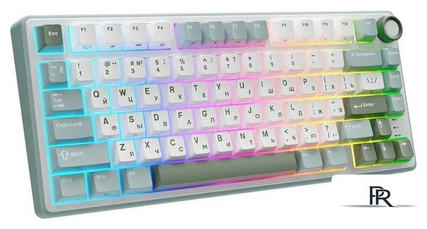 Клавиатура Royal Kludge R75 RGB Sky Cyan (RK Brown) - Изображение №4 — Интернет-магазин ПроЗаказ