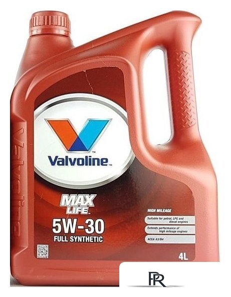 Моторное масло Valvoline Maxlife 5W-30 4л - Изображение №1 — Интернет-магазин ПроЗаказ