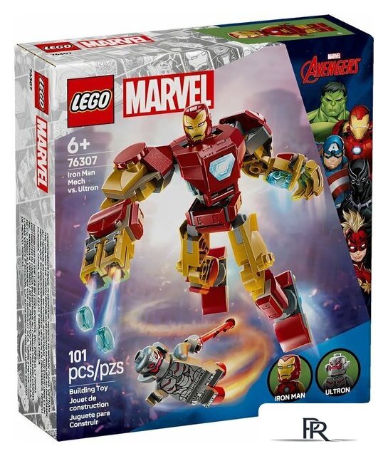 Конструктор LEGO Marvel 76307 Железный Человек против Альтрона - Изображение №1 — Интернет-магазин ПроЗаказ