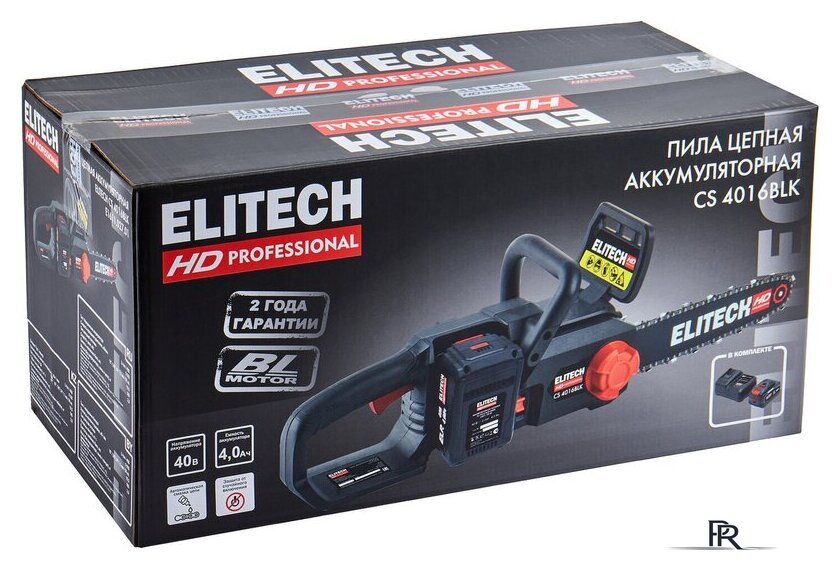 Аккумуляторная пила ELITECH CS 4016BLК E1611.027.01 (с 1-им АКБ) - Изображение №15 — Интернет-магазин ПроЗаказ