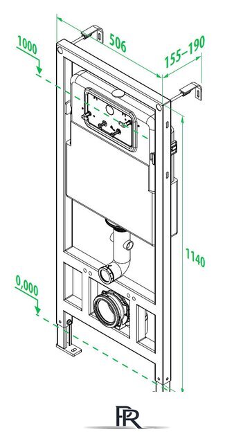 Инсталляция для унитаза IDDIS Neofix [NEO0000I32] - Изображение №2 — Интернет-магазин ПроЗаказ
