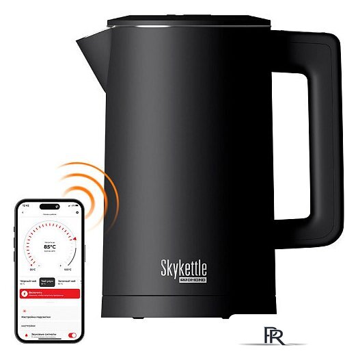 Электрический чайник Redmond (Редмонд) SkyKettle KM231S (черный) - Изображение №1 — Интернет-магазин ПроЗаказ