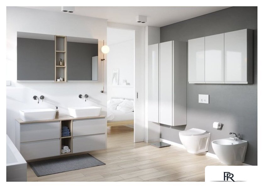  Cersanit Шкаф с зеркалом Moduo 40 LS-MOD40/WH - Изображение №3 — Интернет-магазин ПроЗаказ