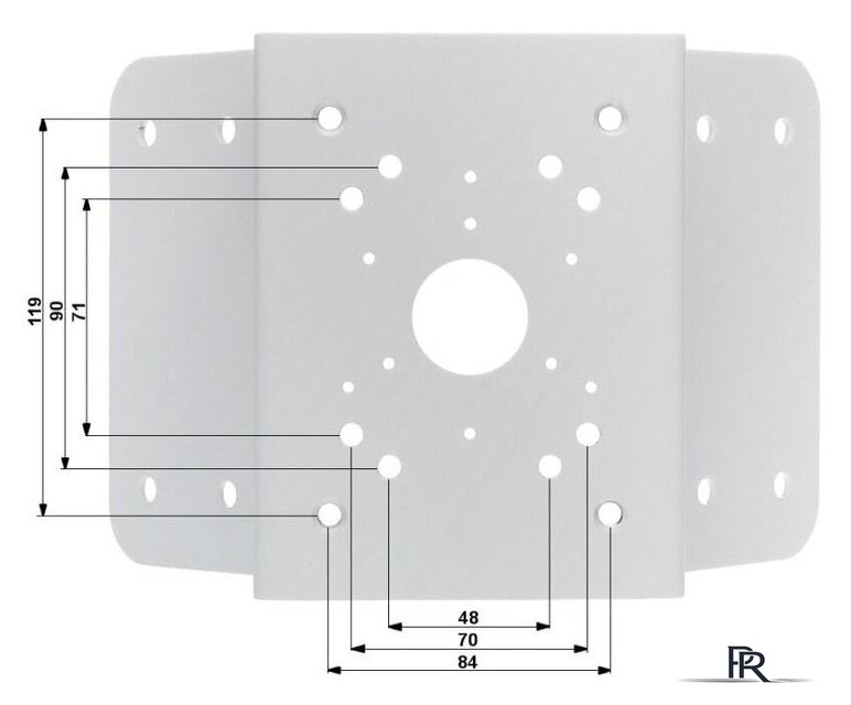 Крепление для камер видеонаблюдения Dahua DH-PFA151 - Изображение №3 — Интернет-магазин ПроЗаказ
