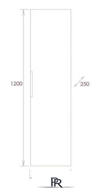  Onika Шкаф-полупенал Девис 30.10У 403071 - Изображение №5 — Интернет-магазин ПроЗаказ