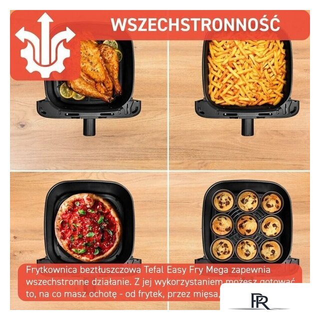 Аэрогриль (аэрофритюрница) Tefal EY8558E0 - Изображение №6 — Интернет-магазин ПроЗаказ