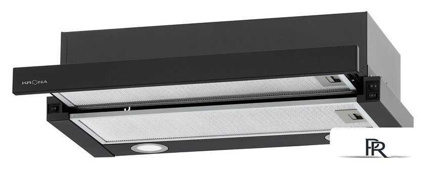 Кухонная вытяжка Krona Kamilla T 600 (черный) - Изображение №1 — Интернет-магазин ПроЗаказ