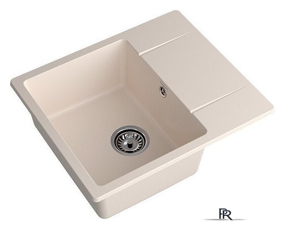 Кухонная мойка GranFest Urban GF-UR-258L (белый) - Изображение №2 — Интернет-магазин ПроЗаказ