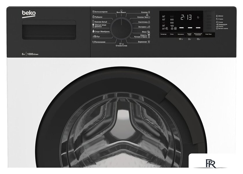 Стиральная машина BEKO WRE65120ZAW - Изображение №3 — Интернет-магазин ПроЗаказ