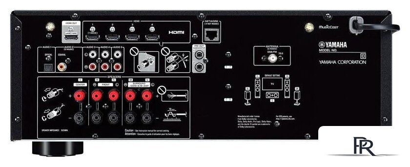 AV ресивер Yamaha RX-V4A - Изображение №2 — Интернет-магазин ПроЗаказ