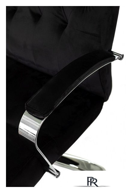 Офисное кресло Бюрократ T-9928SL Fabric (черный Italia Black/крестовина металл хром) - Изображение №5 — Интернет-магазин ПроЗаказ