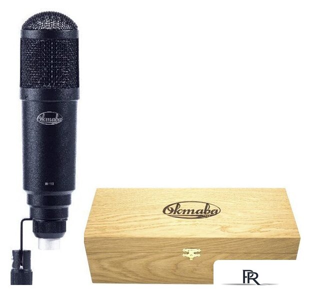 Проводной микрофон Октава МК-119 (с футляром, черный) - Изображение №1 — Интернет-магазин ПроЗаказ