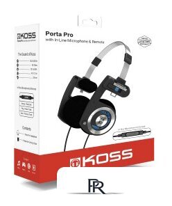 Наушники KOSS Porta Pro Classic Mic/Remote - Изображение №3 — Интернет-магазин ПроЗаказ