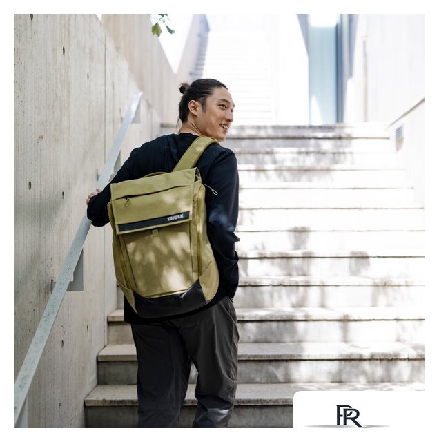 Городской рюкзак Thule Paramount Backpack 27L PARABP3216NUTRIA 3205016 (коричневый) - Изображение №5 — Интернет-магазин ПроЗаказ