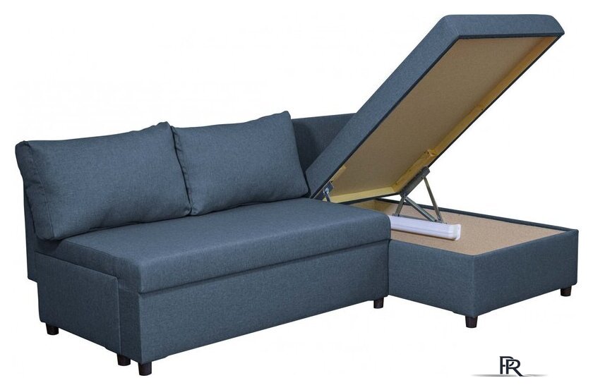 Угловой диван Mio Tesoro Farris F-4УС-0Пд (антрацит Lux 18) - Изображение №7 — Интернет-магазин ПроЗаказ