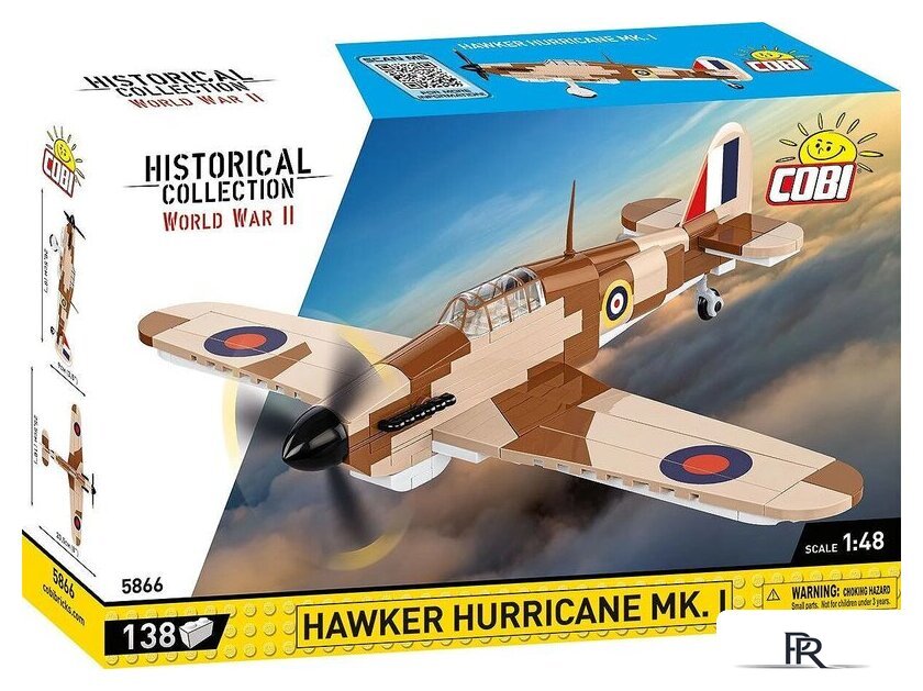 Конструктор Cobi Historical Collection WWII Hawker Hurricane Mk.I - Изображение №9 — Интернет-магазин ПроЗаказ