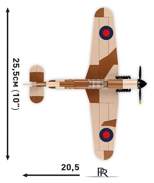 Конструктор Cobi Historical Collection WWII Hawker Hurricane Mk.I - Изображение №8 — Интернет-магазин ПроЗаказ